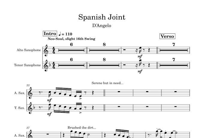 transcribe your sheet music